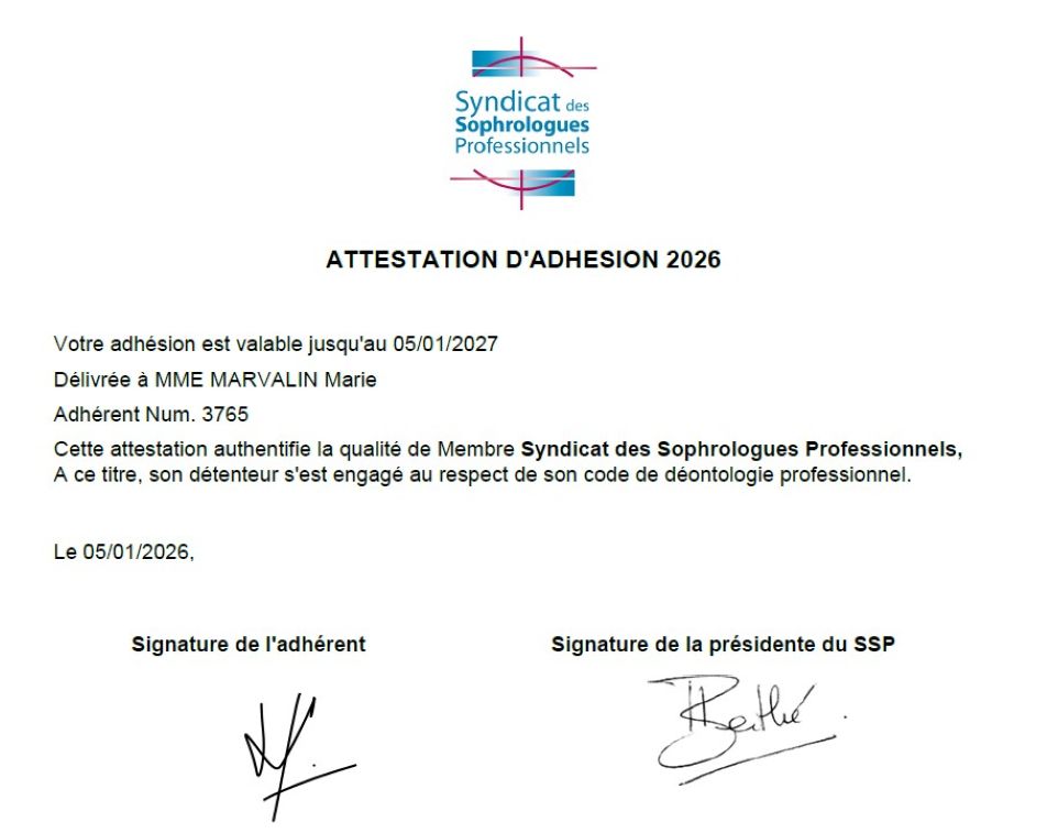 Syndicat des Sophrologues Professionnels